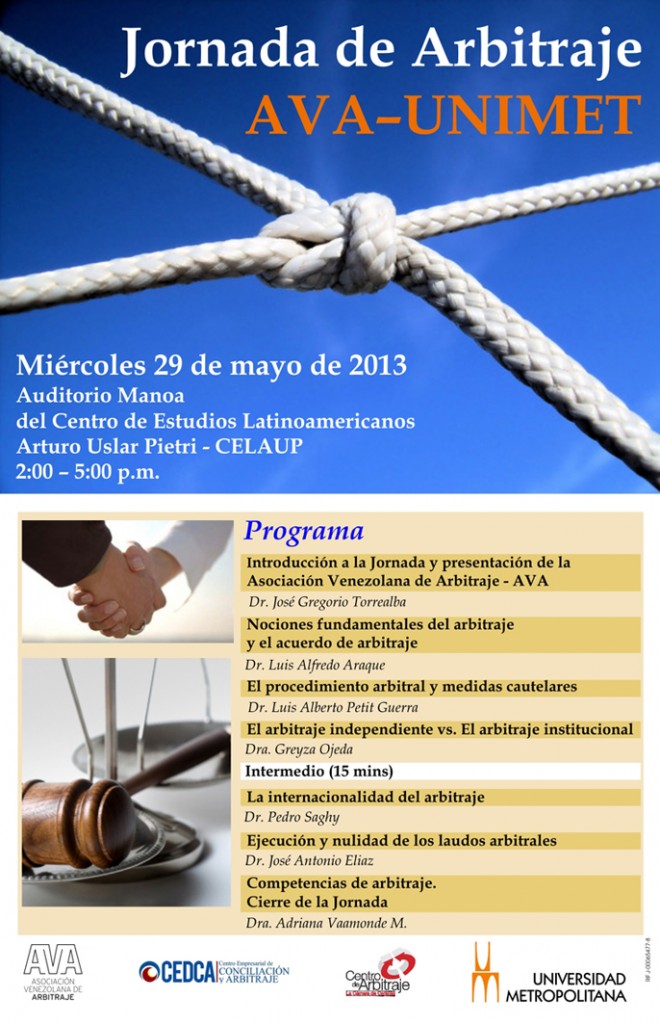 Jornada AVa Unimet 29 05 2013