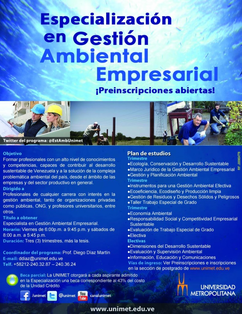 Especializacion en Gestión Empresarial