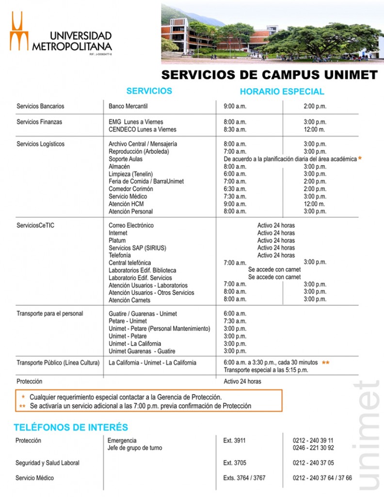 Unimet Serv Campus4