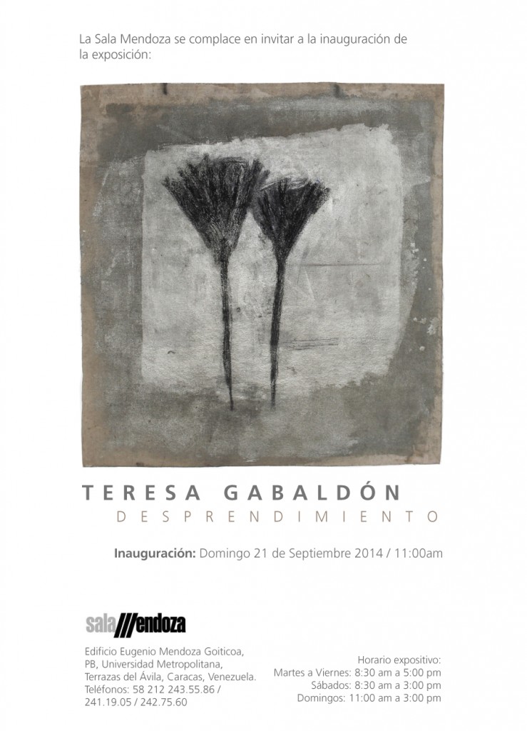 INVITACIÓN TERESA GABALDÓN