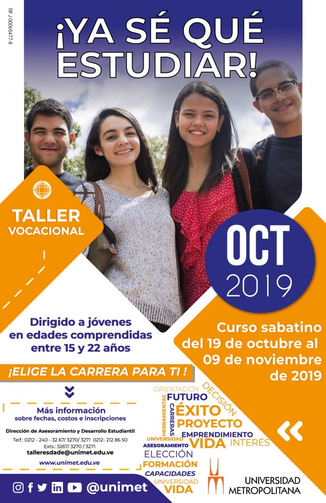 Taller Vocacional - Flyer