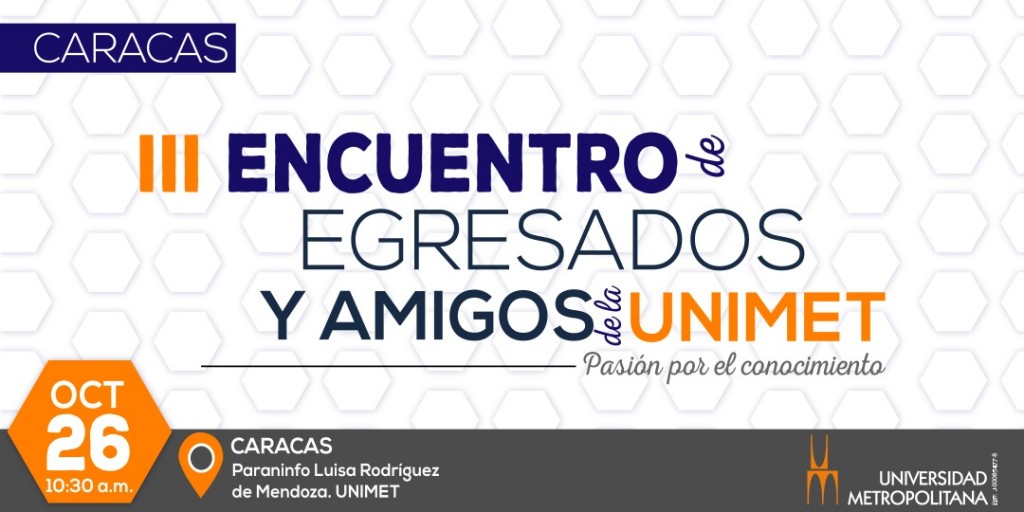 Banner Encuentro de egresados Cacaras 2019