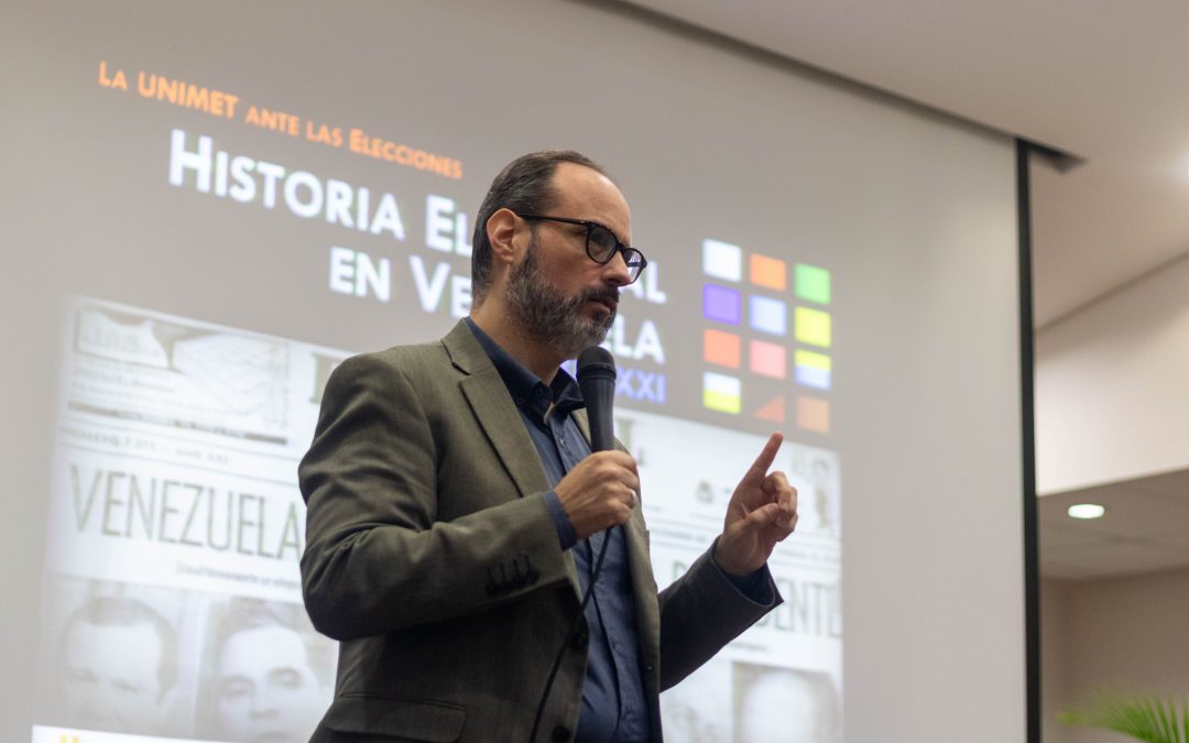 UNIMET realizó conversatorio sobre la historia electoral de Venezuela