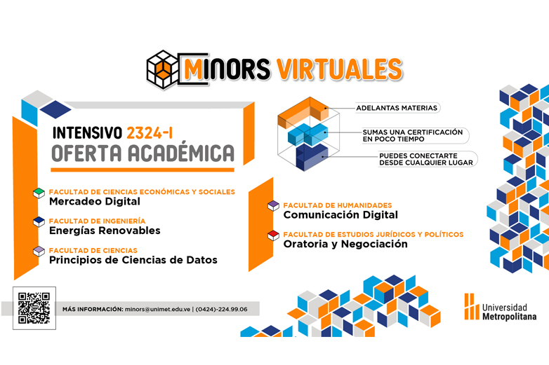 Minors:  Una oferta 100% virtual durante el periodo intensivo
