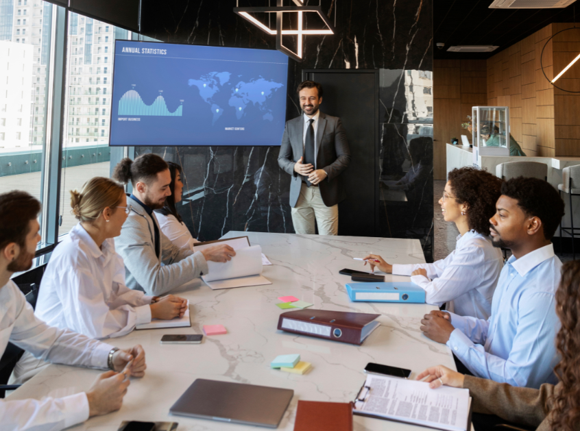 Presentaciones de alto impacto y carisma empresarial